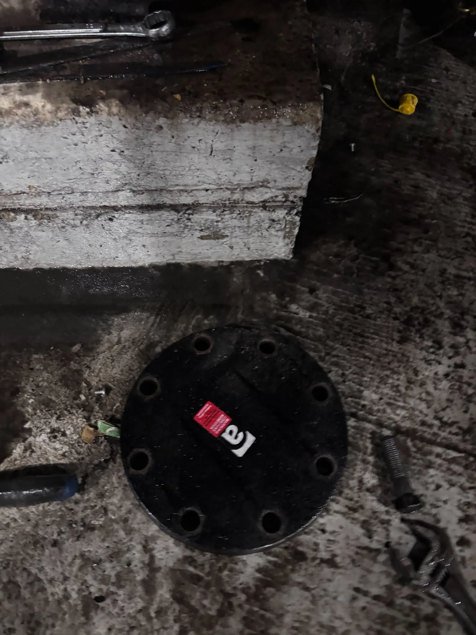 Artex scraping from a concrete ceiling during Muswell Hill refurbishment