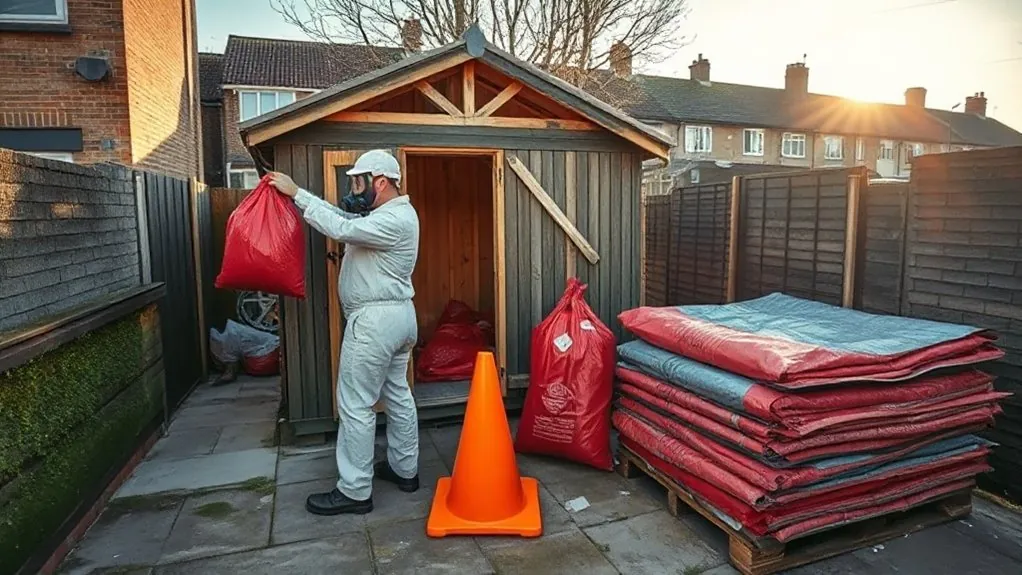 Garage & Shed Roof Removal in Muswell Hill — HSE-licensed specialists